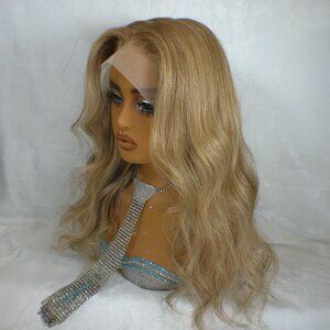✨18 Inch Human Hair Pecan Blonde Lace Wig Make a Offer! ✨